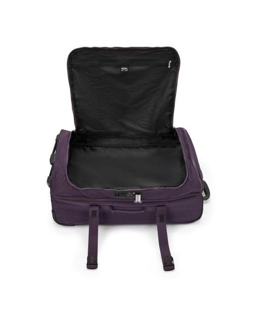 Kipling Purple Wheeled luggage Aviana M Ultimate Plum Medium
