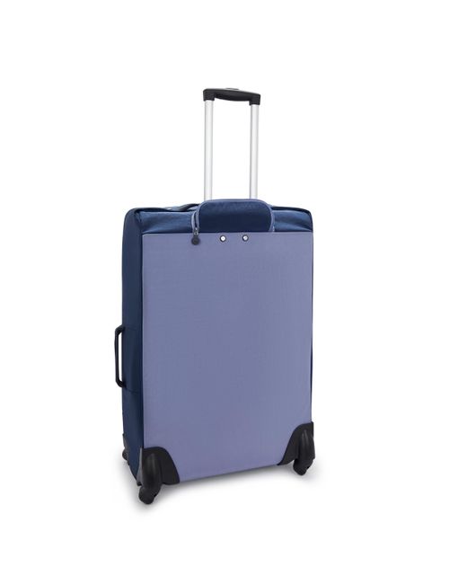Kipling Blue Wheeled Luggage Darcey L Slate Cb Travel Large 100% Polyamide