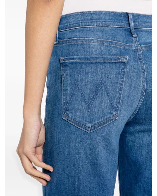 Mother Blue The Twister Ankle Jeans