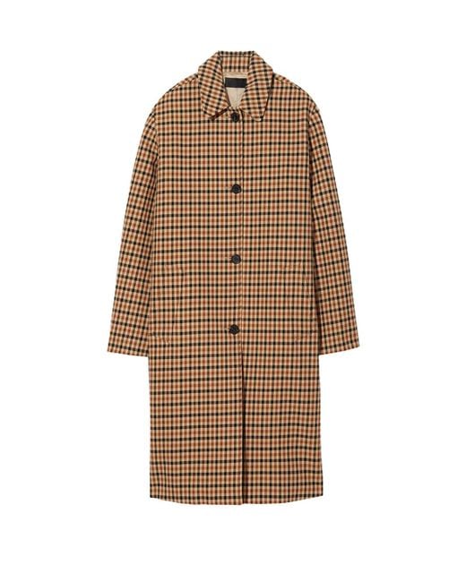Nili Lotan Brown Watson Duster Coat