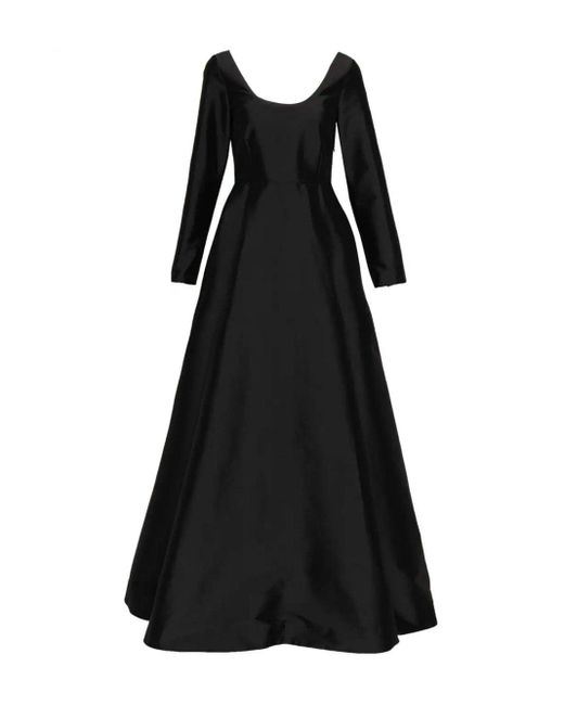 BERNADETTE Black Bellucci Taffeta Gown