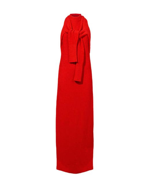 Proenza Schouler Red Lara Knit Dress
