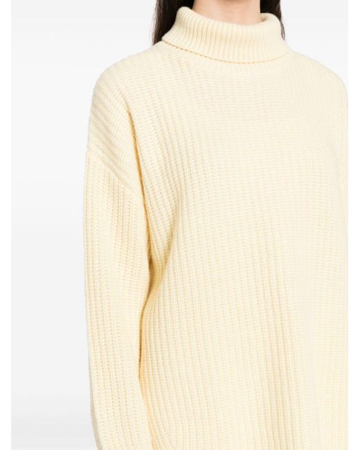 Lisa Yang Yellow Therese Turtleneck Sweater