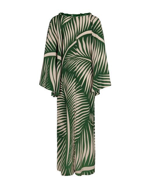 Johanna Ortiz Green Tropicanita Dress