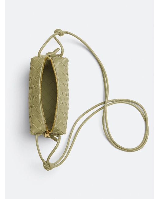 Bottega Mini Loop Camera Bag in Green Lyst