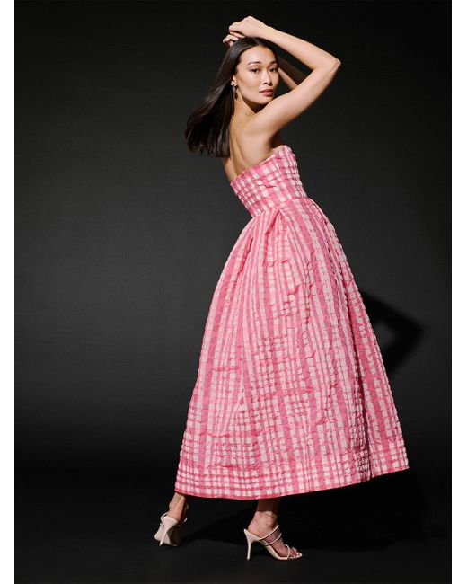 Rosie Assoulin Pink Oh Oh Livia Dress