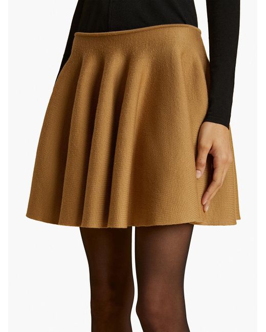 Khaite Brown The Ulli Skirt