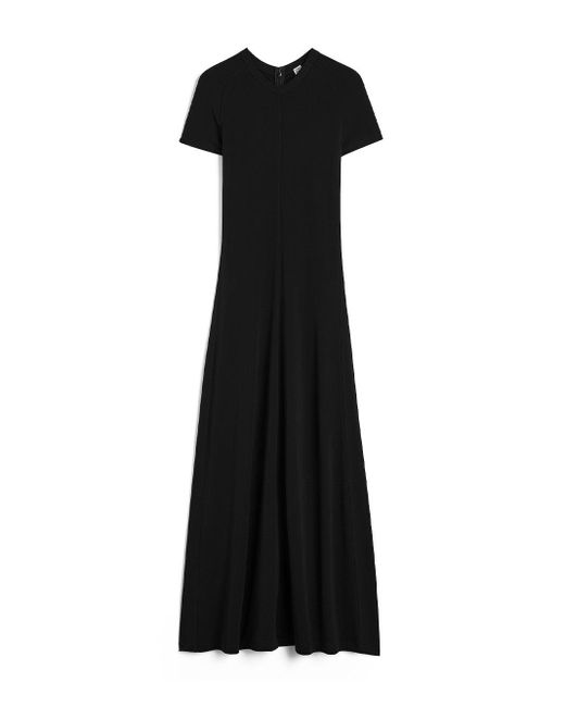 Totême  Black Fluid Jersey Dress