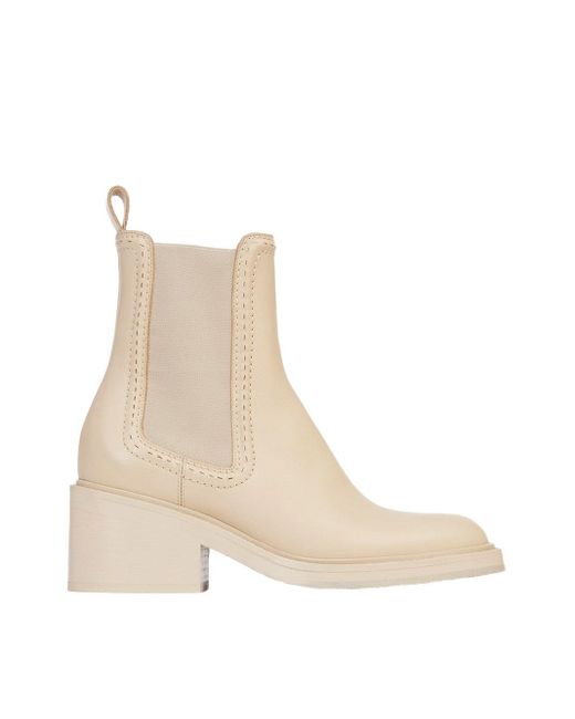 Chloé Natural Mallo Ankle Boot