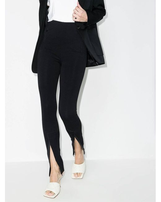 Wardrobe NYC Front Zip Leggings in 