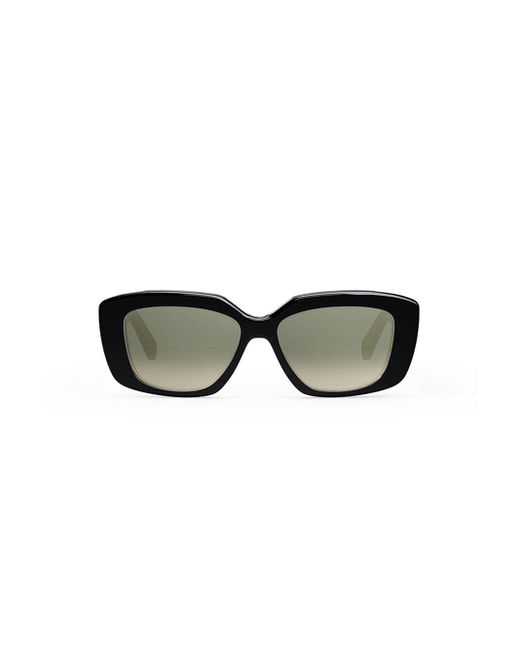 Céline Black Triomphe Logo Sunglasses
