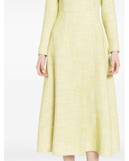 Emilia Wickstead Yellow Fara Dress