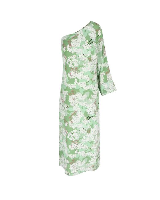 BERNADETTE Green Lola Midi Dress