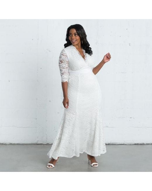 kiyonna wedding dress