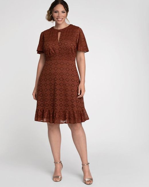 kiyonna lace dress