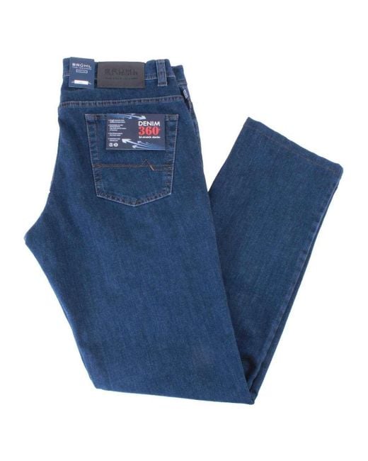 BRÜHL York Do Gb Bi-stretch Denim Jeans in Blue for Men | Lyst