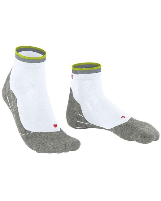 FALKE Ru4 Endurance Reflect Short Socks in White for Men | Lyst
