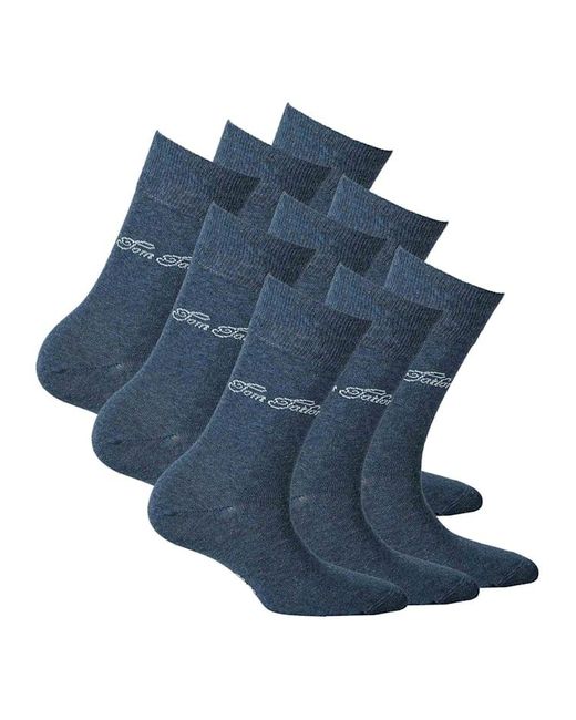 Tom Tailor Socken Lyst Blau 9er | Pack Damen in DE
