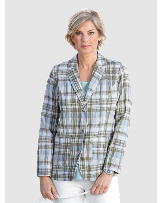 lichtblauwe blazer