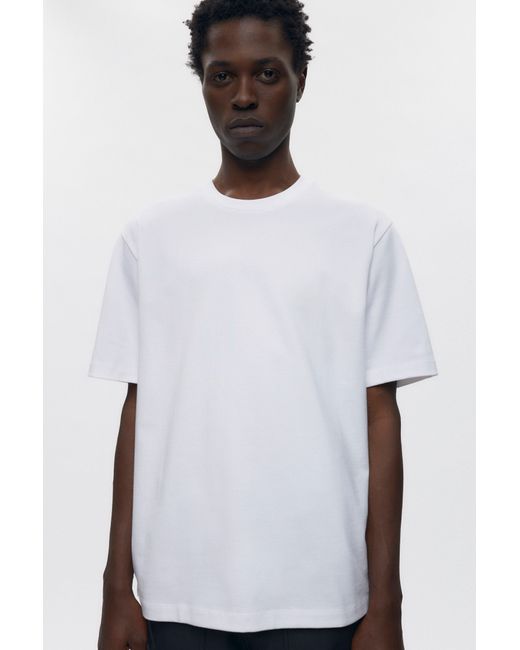 KOTN White Heavyweight Easy Crew T-shirt for men