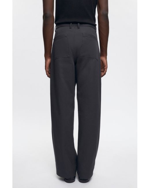 KOTN Gray Nilus Trouser Pants for men