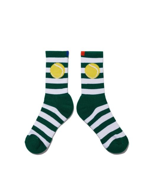 Kule The Tennis Rugby Sock in Green for Men Lyst