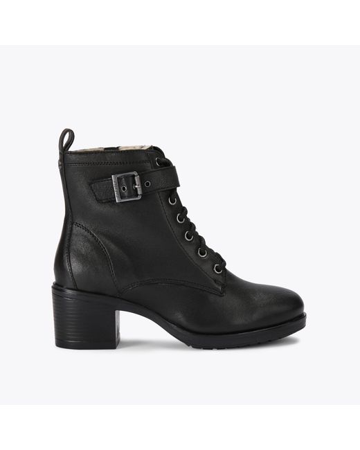 Carvela Kurt Geiger Black Carvela Ankle Boot Leather Snug