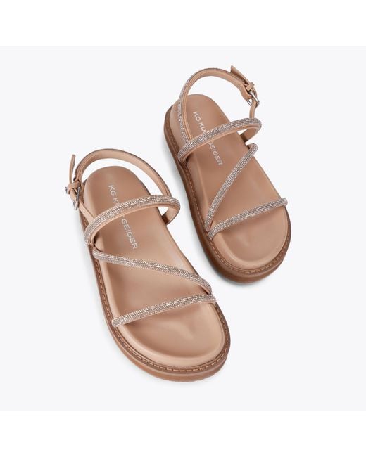 KG by Kurt Geiger Pink Sandals Savanna