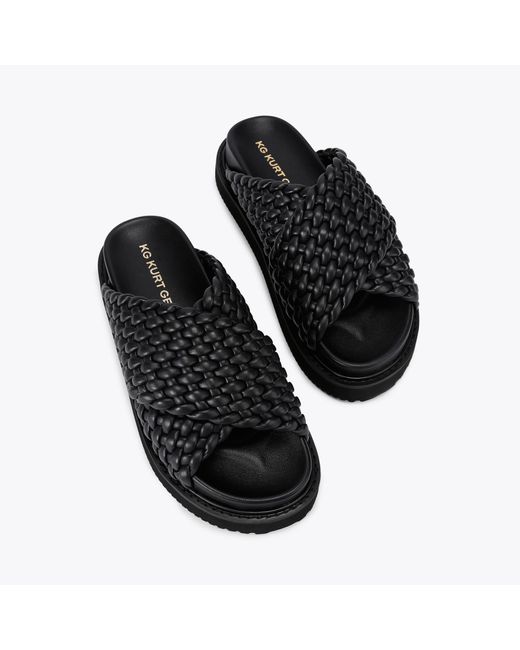 KG by Kurt Geiger Black Sandals Rosella