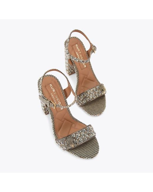 Kurt Geiger Metallic Kurt Geiger Heels Combination Kensington