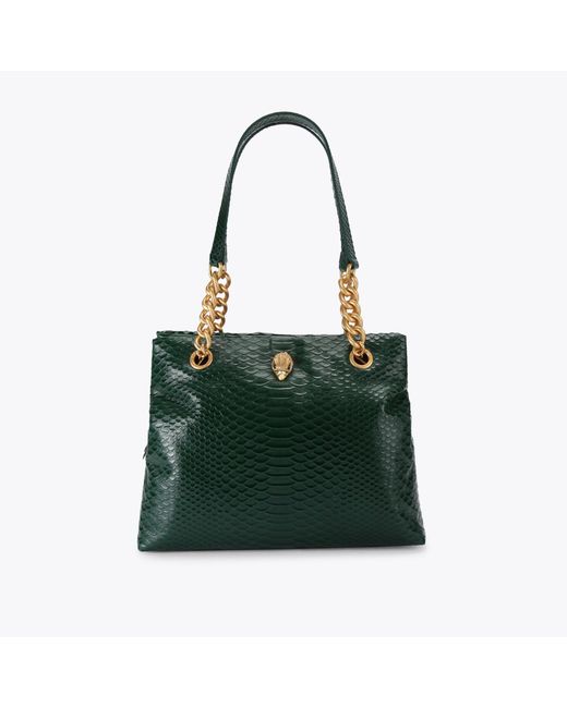 Kurt Geiger Green Kurt Geiger Tote Bag Dark Leather Kensington