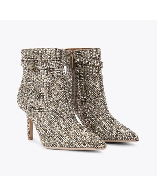 Kurt Geiger Brown Kurt Geiger Boots Combination Fabric Kensington