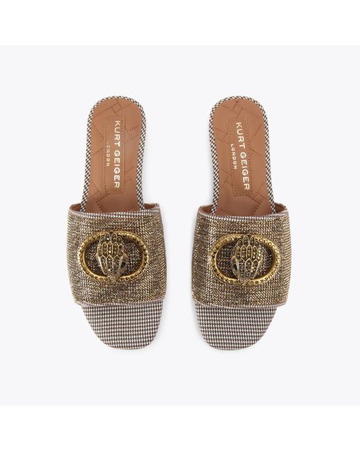 Kurt Geiger Metallic Kurt Geiger Sandals Textile Chelsea