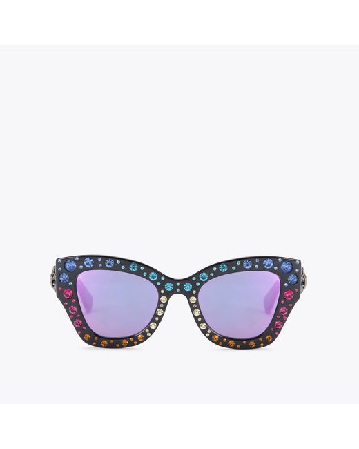 Kurt Geiger Purple Kurt Geiger Sunglasses Multi Other Shoreditch