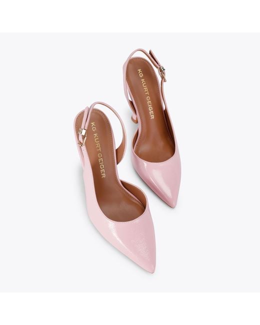KG by Kurt Geiger Pink Heels Pale Aria