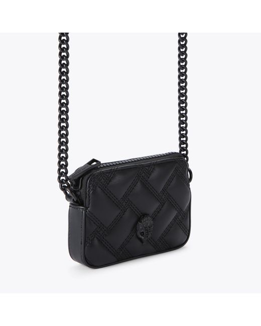 Kurt Geiger Black Kurt Geiger Camera Bag Leather Micro Kensington