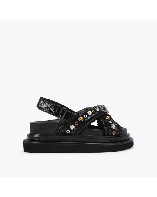 Kurt Geiger Black Kurt Geiger Sandals Leather Orson
