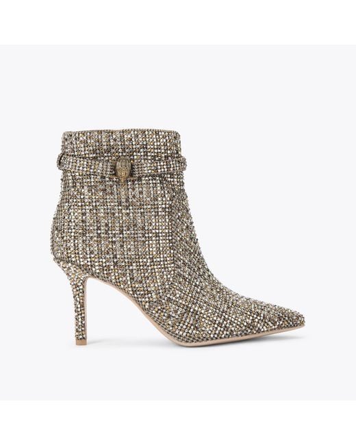 Kurt Geiger Brown Kurt Geiger Boots Combination Fabric Kensington