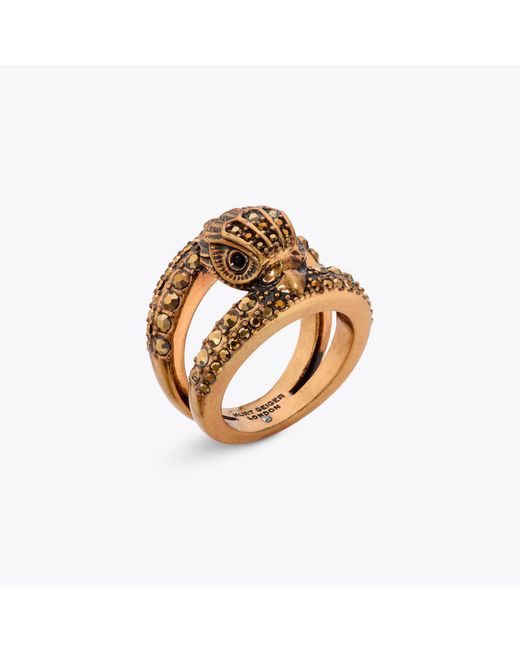 Kurt Geiger Metallic Kurt Geiger Jewellery Antiqued Brass Chelsea