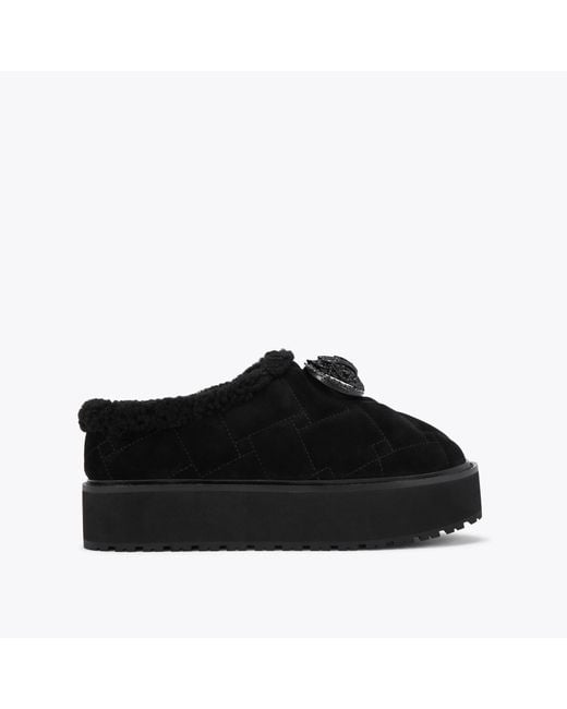 Kurt Geiger Black Kurt Geiger Shoes Suede Leather Chelsea