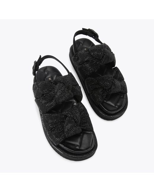 Kurt Geiger Black Kurt Geiger Sandals Fabric Orson