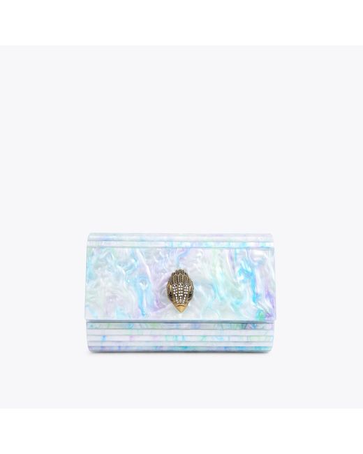 Kurt Geiger Women's Clutch Bag Pale Marble Party Eagle in Blue Lyst