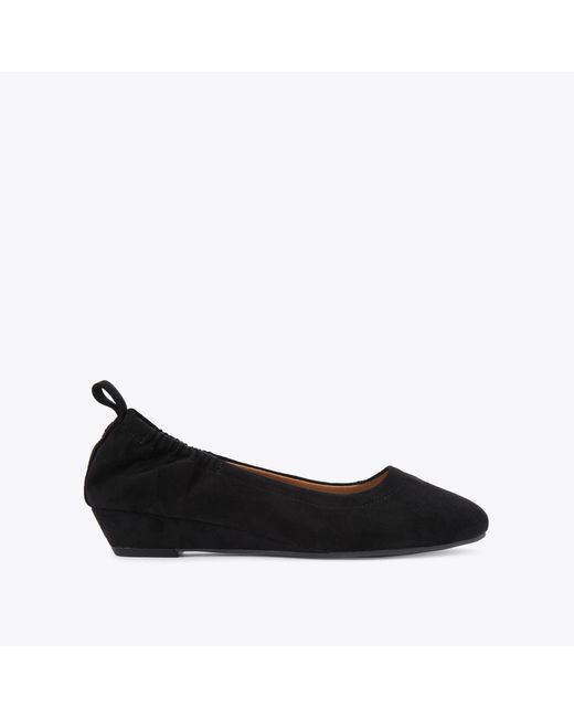 KG by Kurt Geiger Black Flat Suzette Mackie