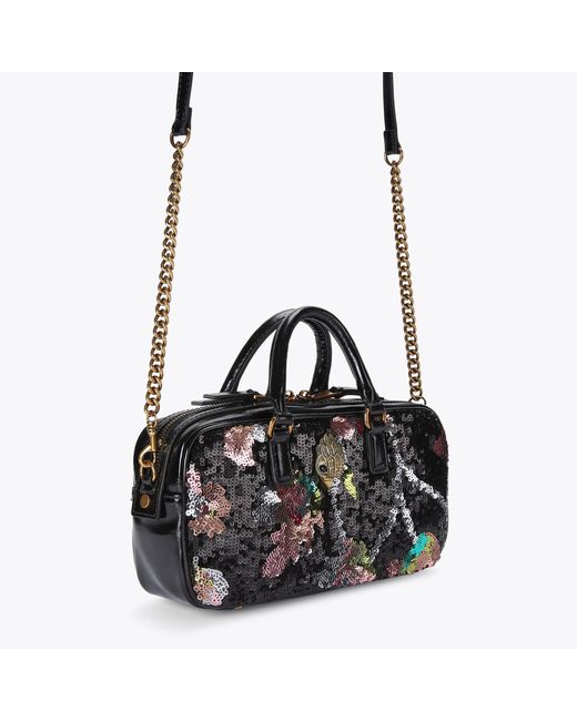 Kurt Geiger Black Kurt Geiger Duffle Sequin Synthetic Kensington