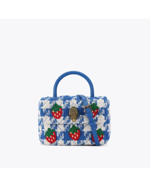 Kurt Geiger Blue Kurt Geiger Cross Body Bag Fabric Kensington