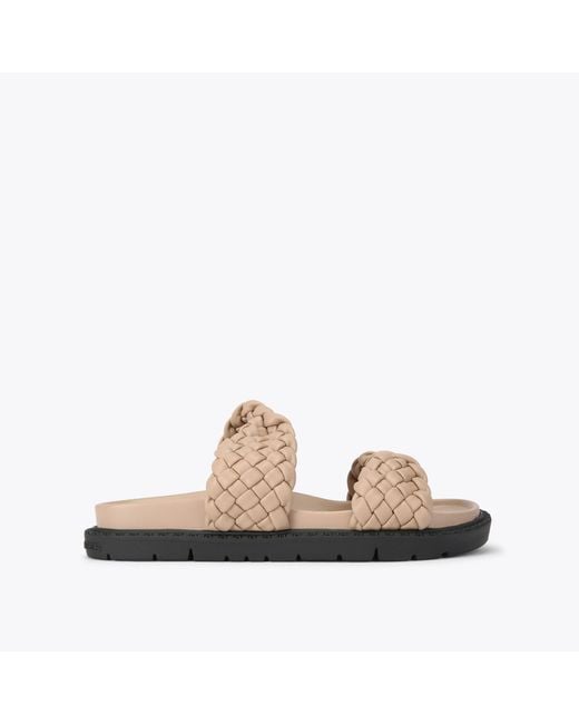 KG by Kurt Geiger Natural Sandals Camel Synthetic Rathy