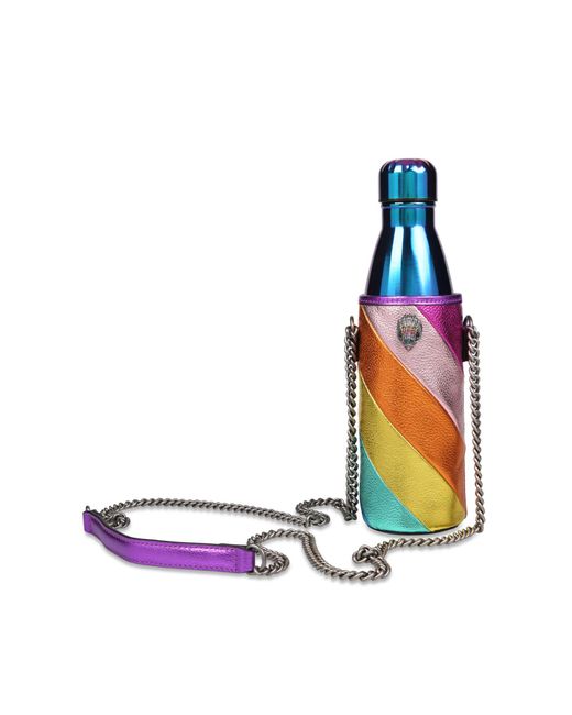 Kurt Geiger Multicolor Kensington Quench Rainbow Water Bottle And Holder