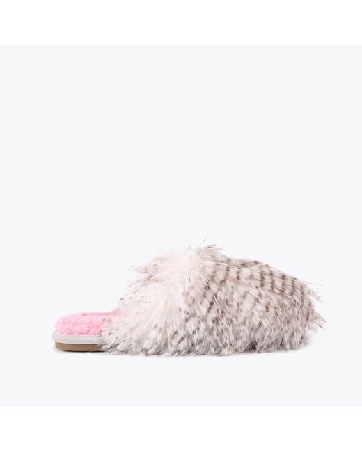 Kurt Geiger Pink Kurt Geiger Slippers Cream Combination Kensington