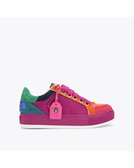 Kurt Geiger Pink Kurt Geiger Trainers Viola Leather Southbank