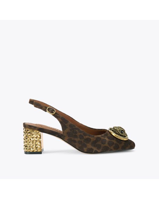 Kurt Geiger Brown Kurt Geiger Heels Dark Suede Chelsea